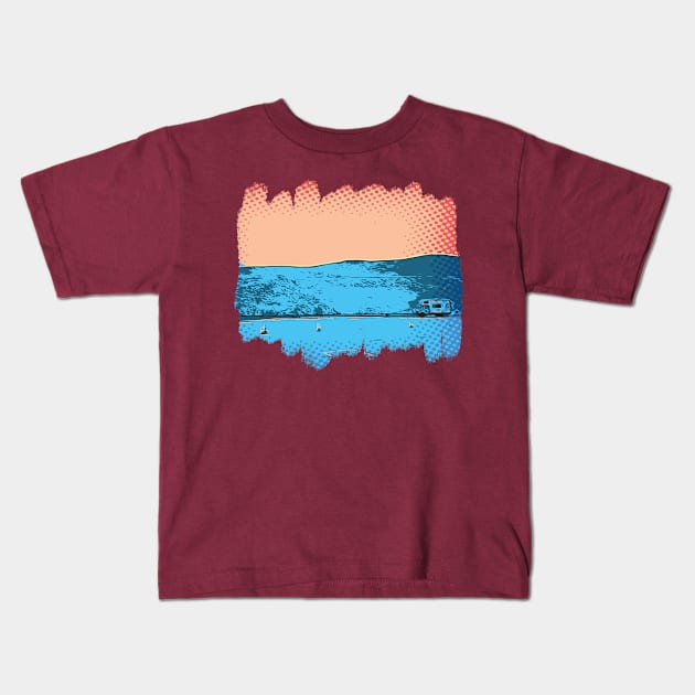 Lonely Camper Kids T-Shirt by Thespot